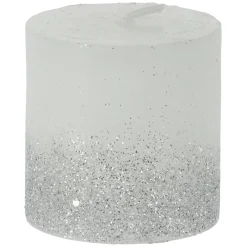 Rustieke Kaarsen met Glitters, 24st.