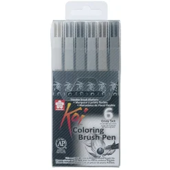 Sakura Koi Color Brush Set, 6dlg.