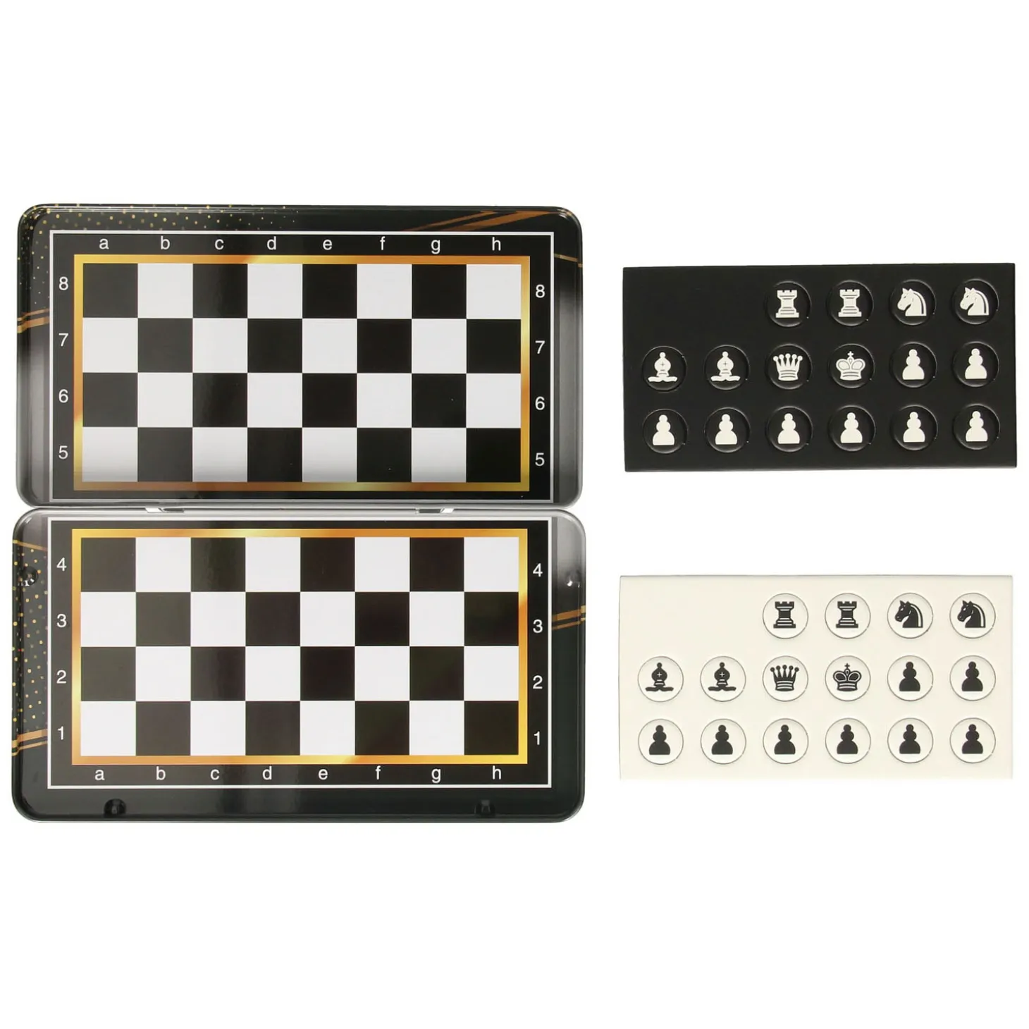 Schaakspel Magnetisch in Blik