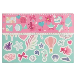 Schetsblok Zeemeermin met Stickers