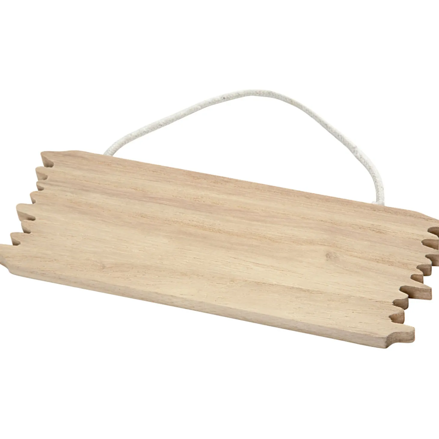 Schild Naambord Hout met Ophangkoord
