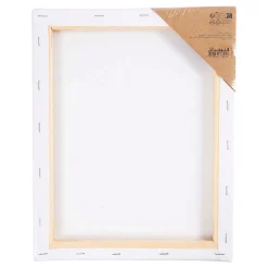 Schildercanvas met Print Bloemenlandschap - 24x30cm