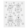 Schildercanvas met Print Robots - 24x30cm