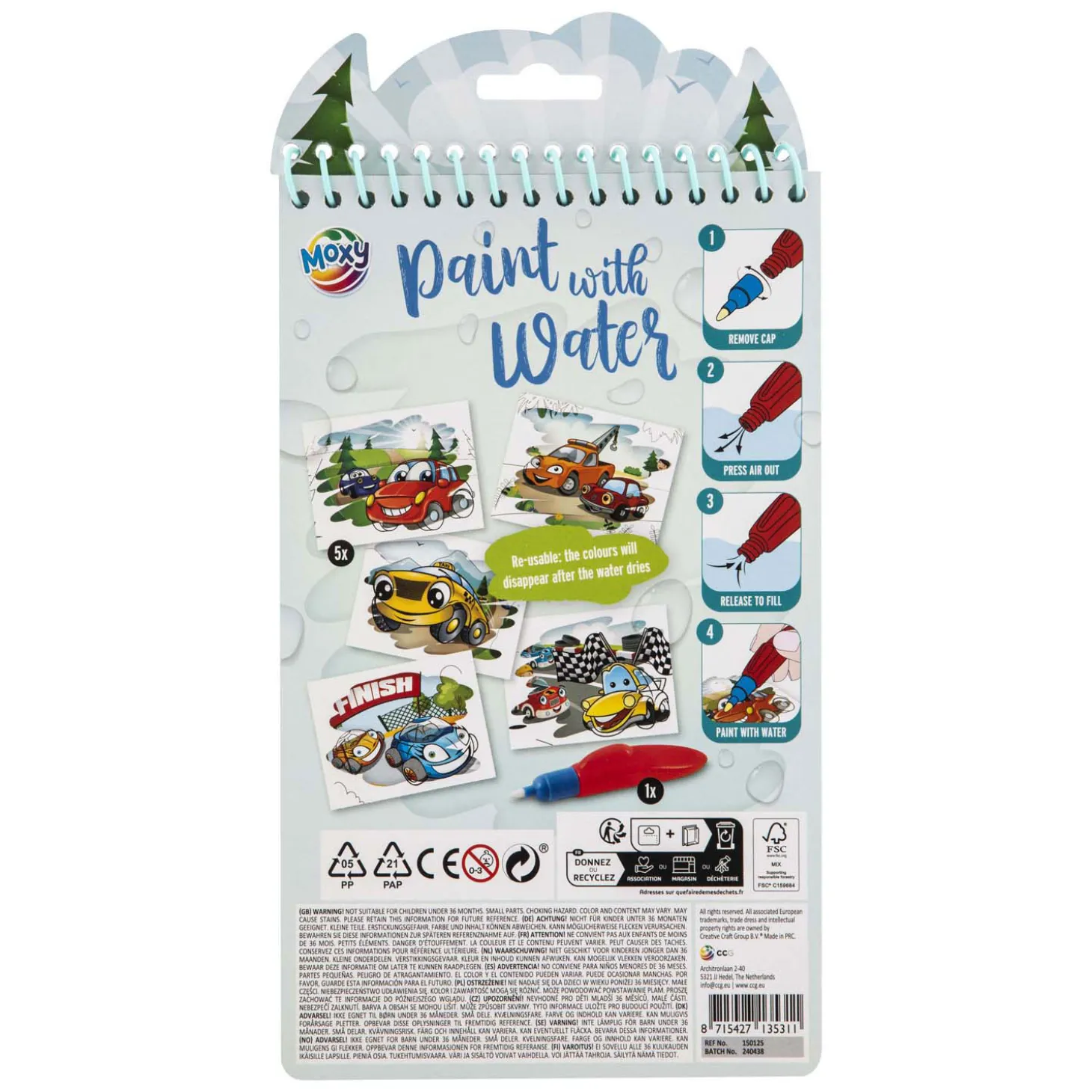 Schilderen met Water Voertuigen