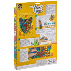 Schilderen op Nummer Canvas - Tijger