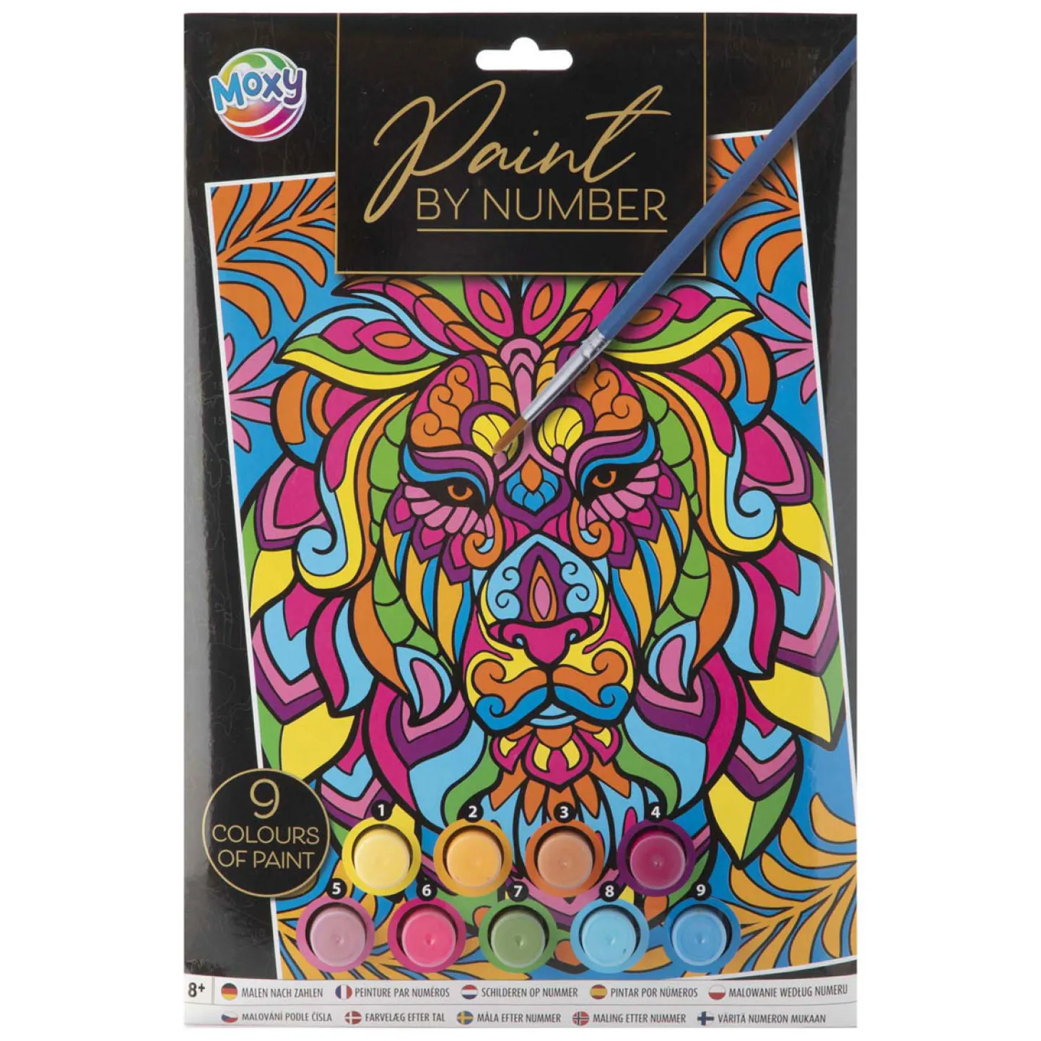 Schilderen op Nummer Dierenthema