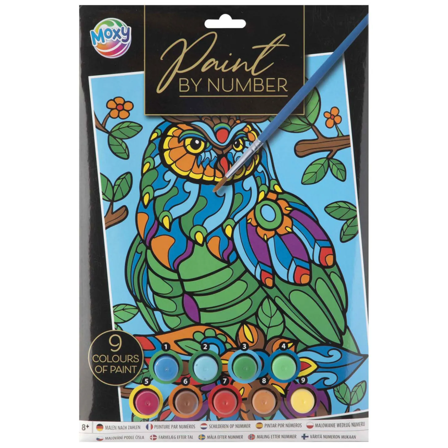 Schilderen op Nummer Dierenthema