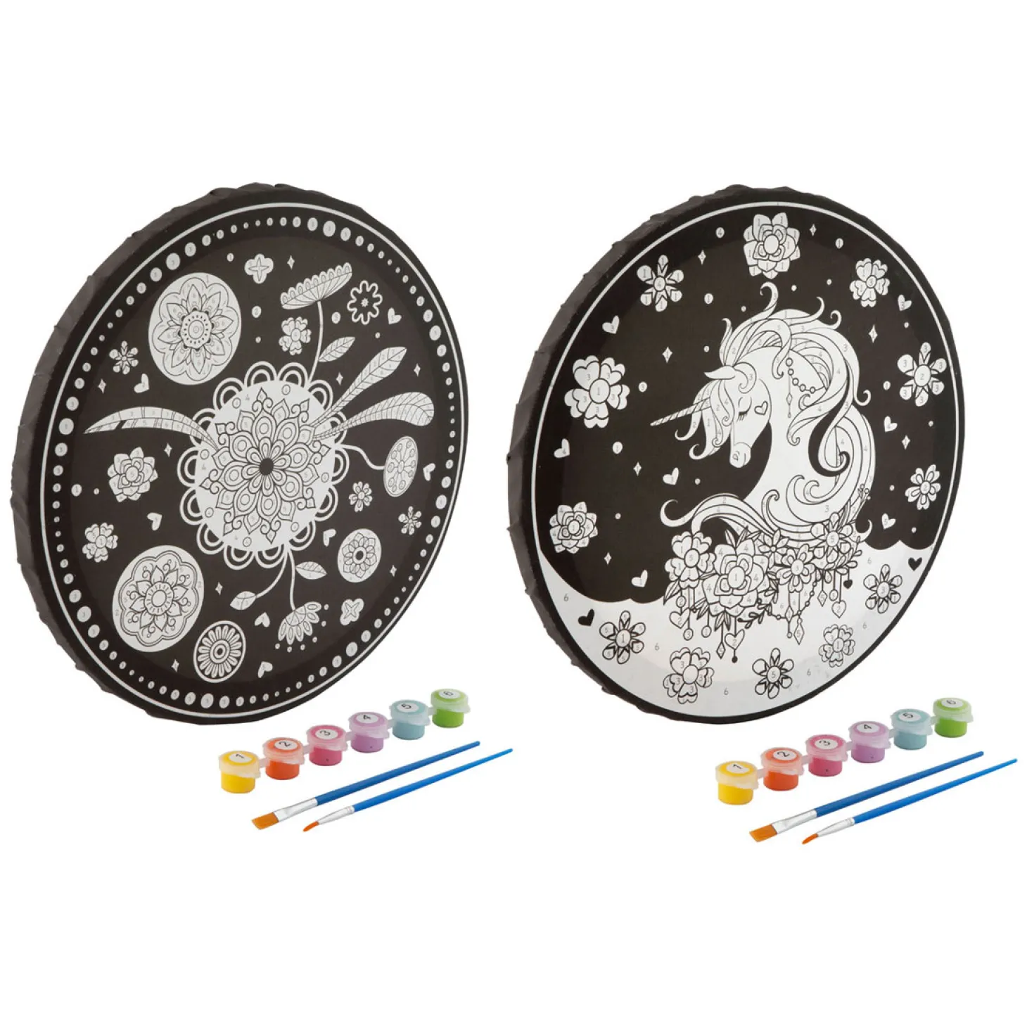 Schilderen op Nummer Rond, 9dlg.