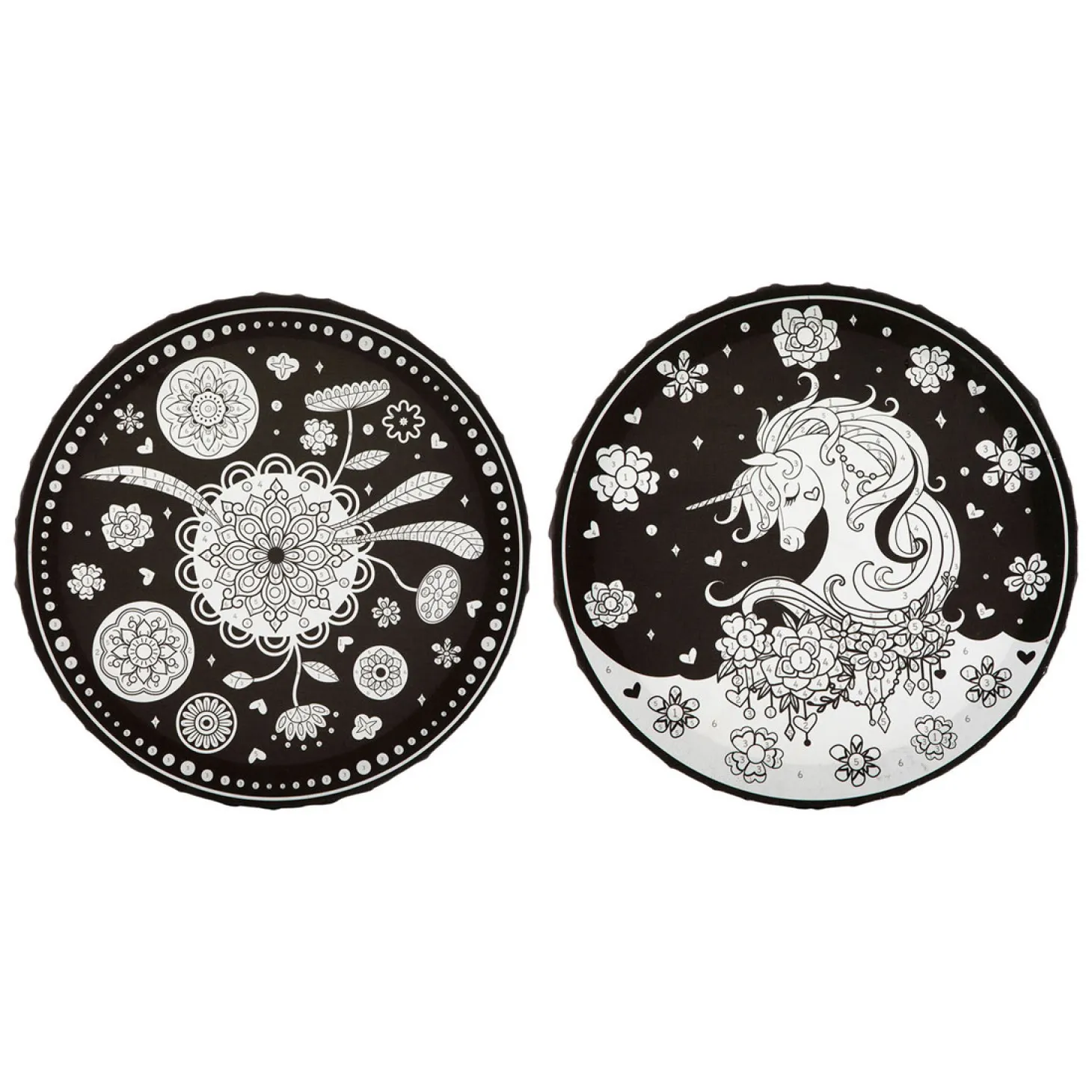 Schilderen op Nummer Rond, 9dlg.