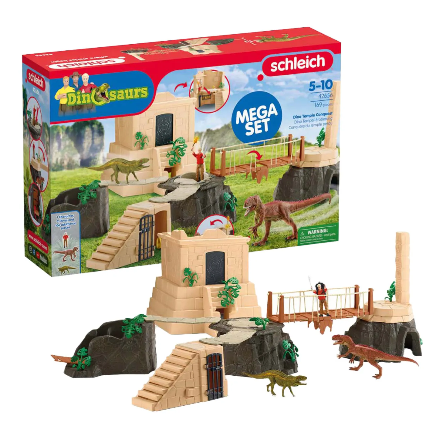 schleich DINOSAURS Tempelverovering 42656