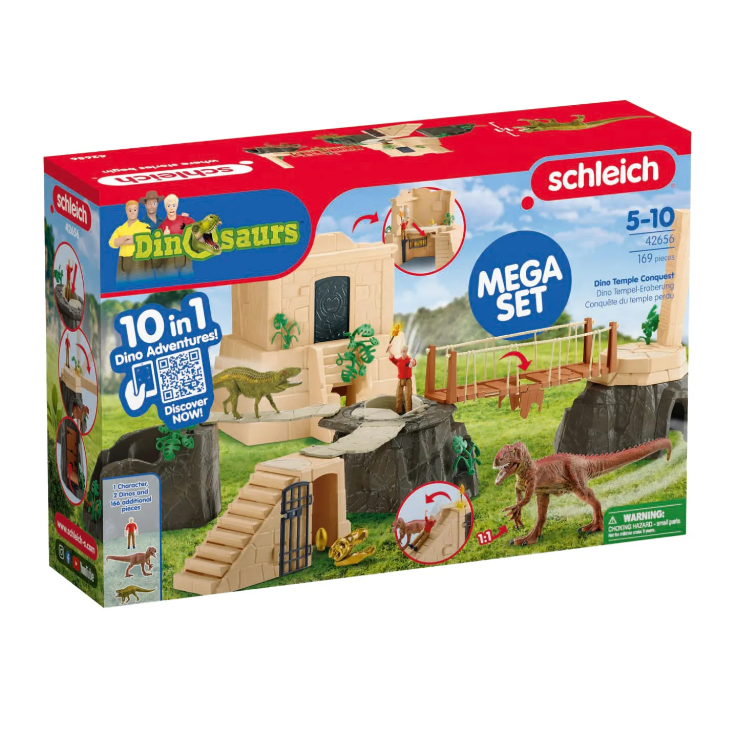 schleich DINOSAURS Tempelverovering 42656