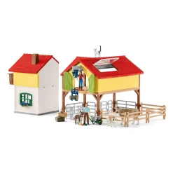 schleich FARM WORLD Boerderij met Stal en Dieren 42407