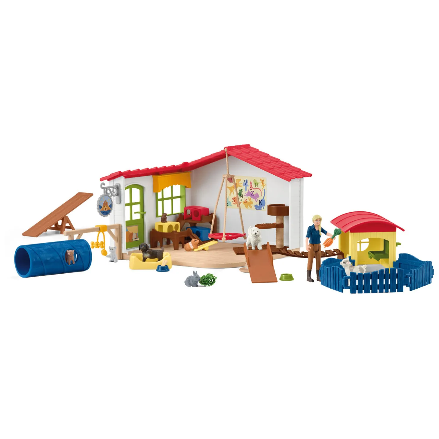 schleich FARM WORLD Dierenhotel 42607