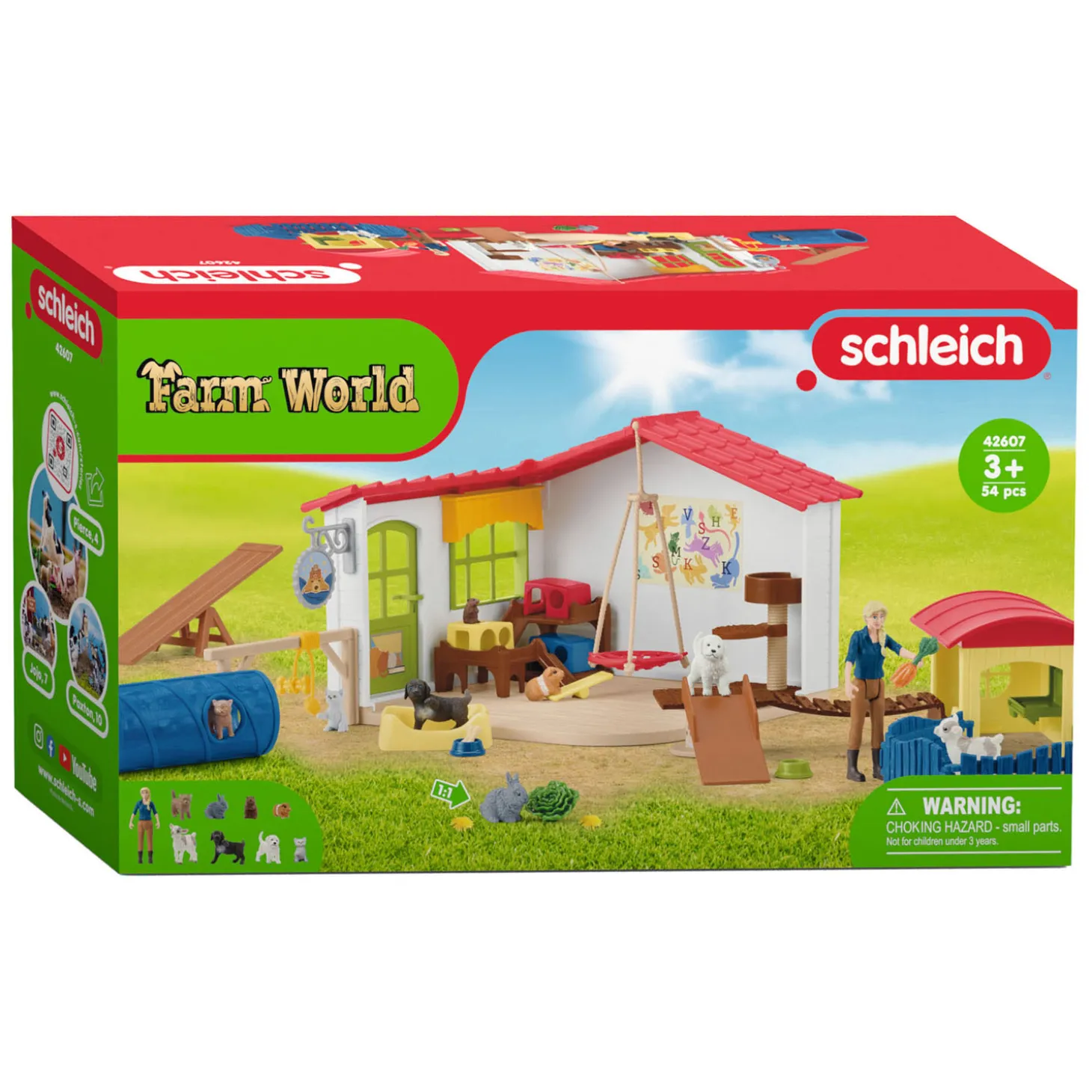schleich FARM WORLD Dierenhotel 42607