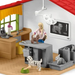 schleich FARM WORLD Dierenartspraktijk met Dieren 42502