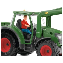 schleich FARM WORLD Tractor met Aanhanger 42608
