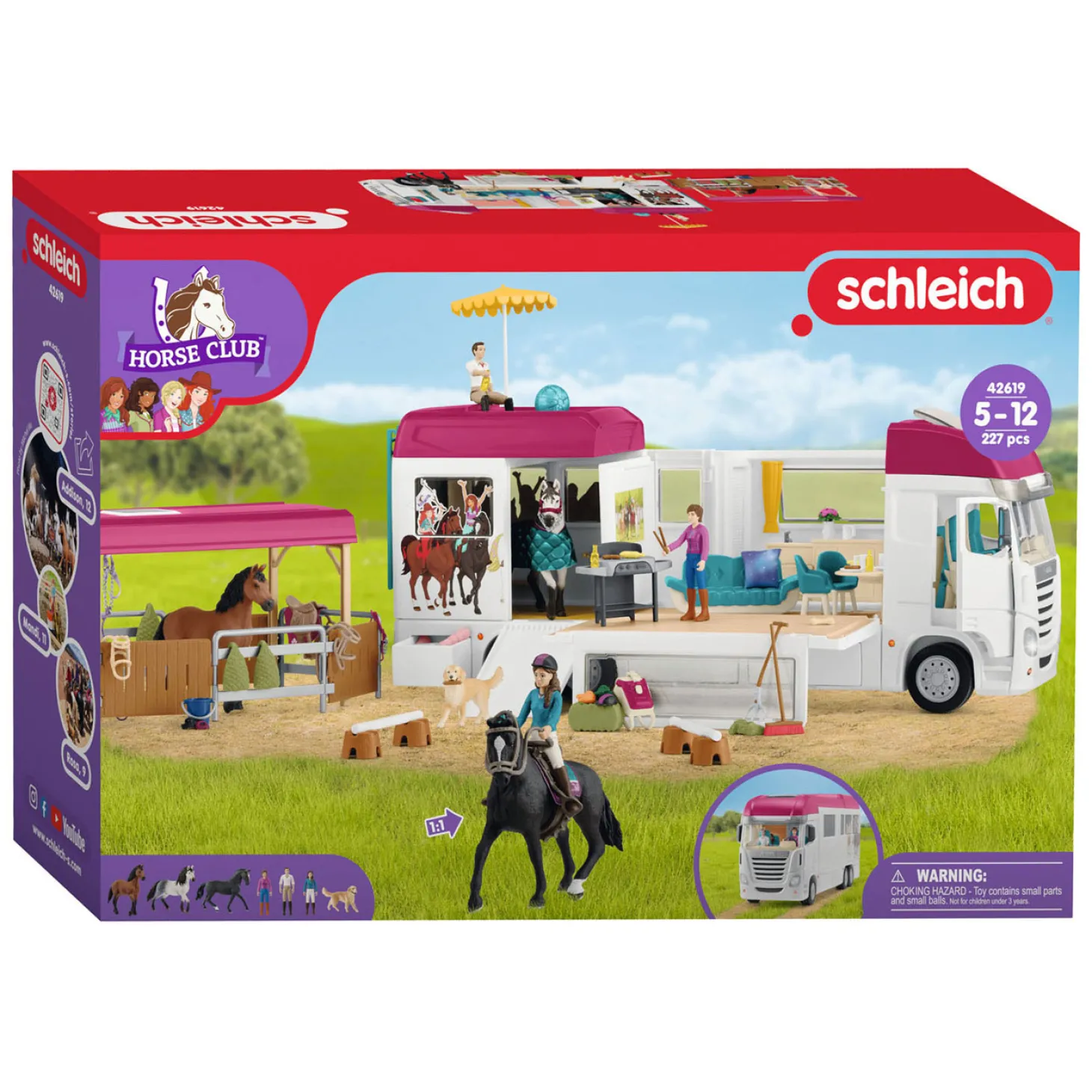 schleich HORSE CLUB Paardenvrachtwagen 42619