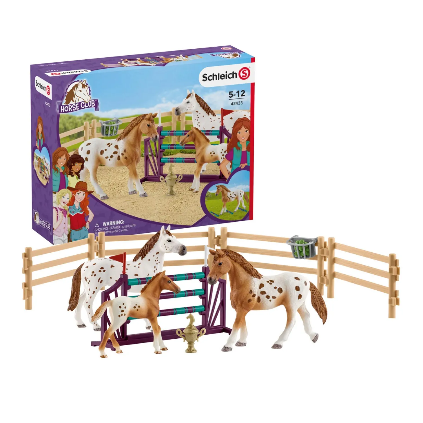 schleich HORSE CLUB Toernooi Trainingsset 42433