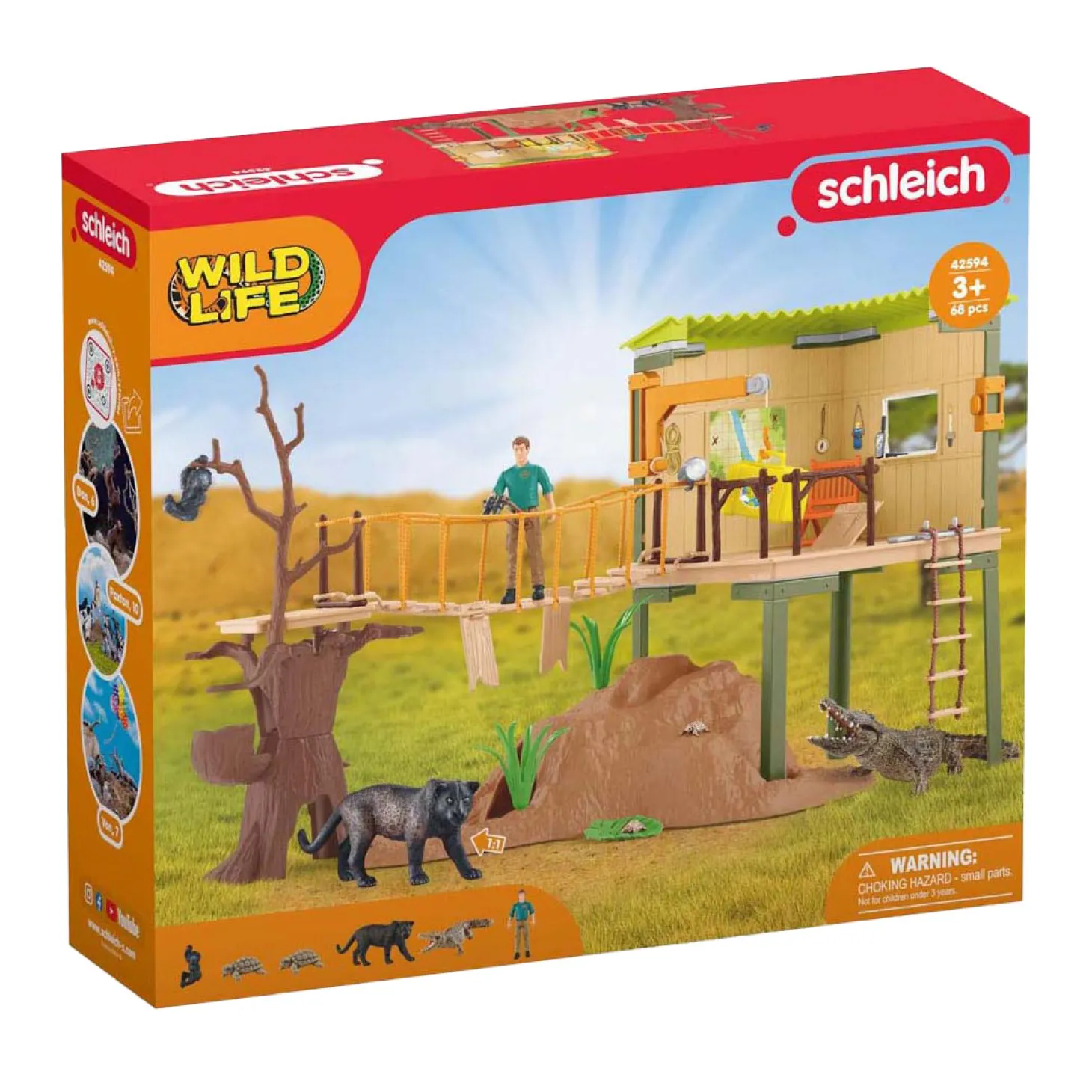 schleich WILD LIFE Avonturenstation 42594