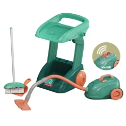 Schoonmaaktrolley met Stofzuiger