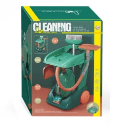 Schoonmaaktrolley met Stofzuiger