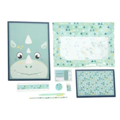 Schrijfwarenset Dino in Etui, 9dlg.