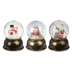 Schudbol Kerst met LED XL