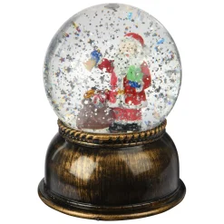 Schudbol Kerst met LED XL