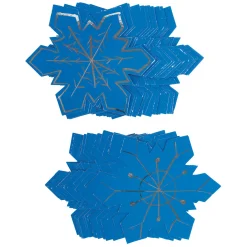 Scratch Art Sneeuwvlok Ornamenten, 36st.