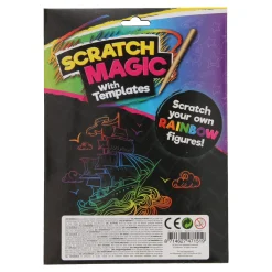 Scratch Set Regenboog Figuren