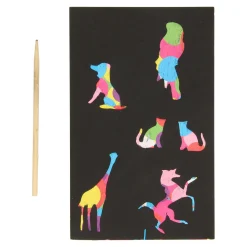 Scratch Set Regenboog Figuren