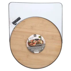 Serveerplateau Bamboe/Metaal, 35cm