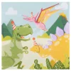 Servetten Dino Party, 33x33cm