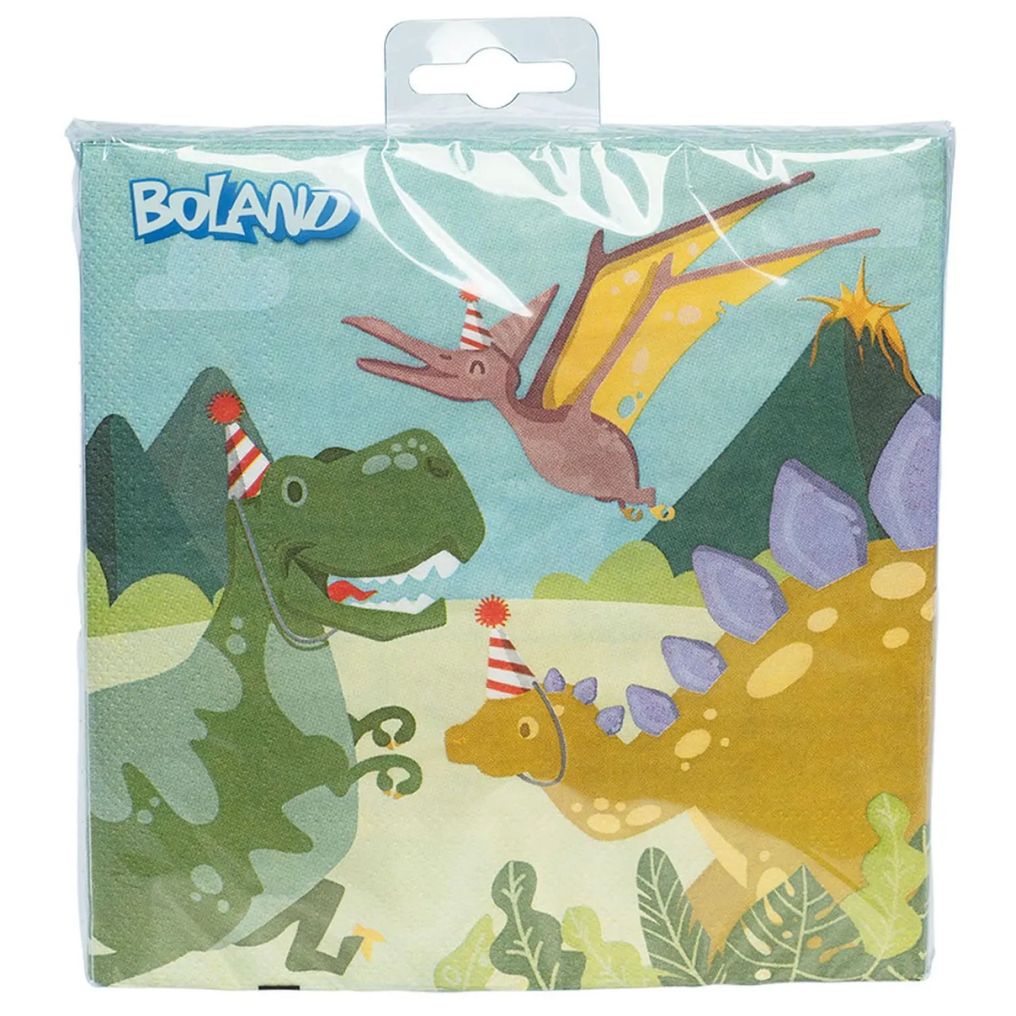Servetten Dino Party, 33x33cm