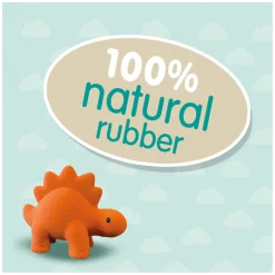 SES Bad Stegosaurus - 100% Natuurlijk Rubber