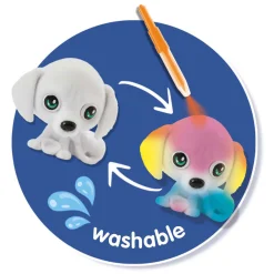 SES Blow Airbrush Pens - Puppy's Surprise, 3st.