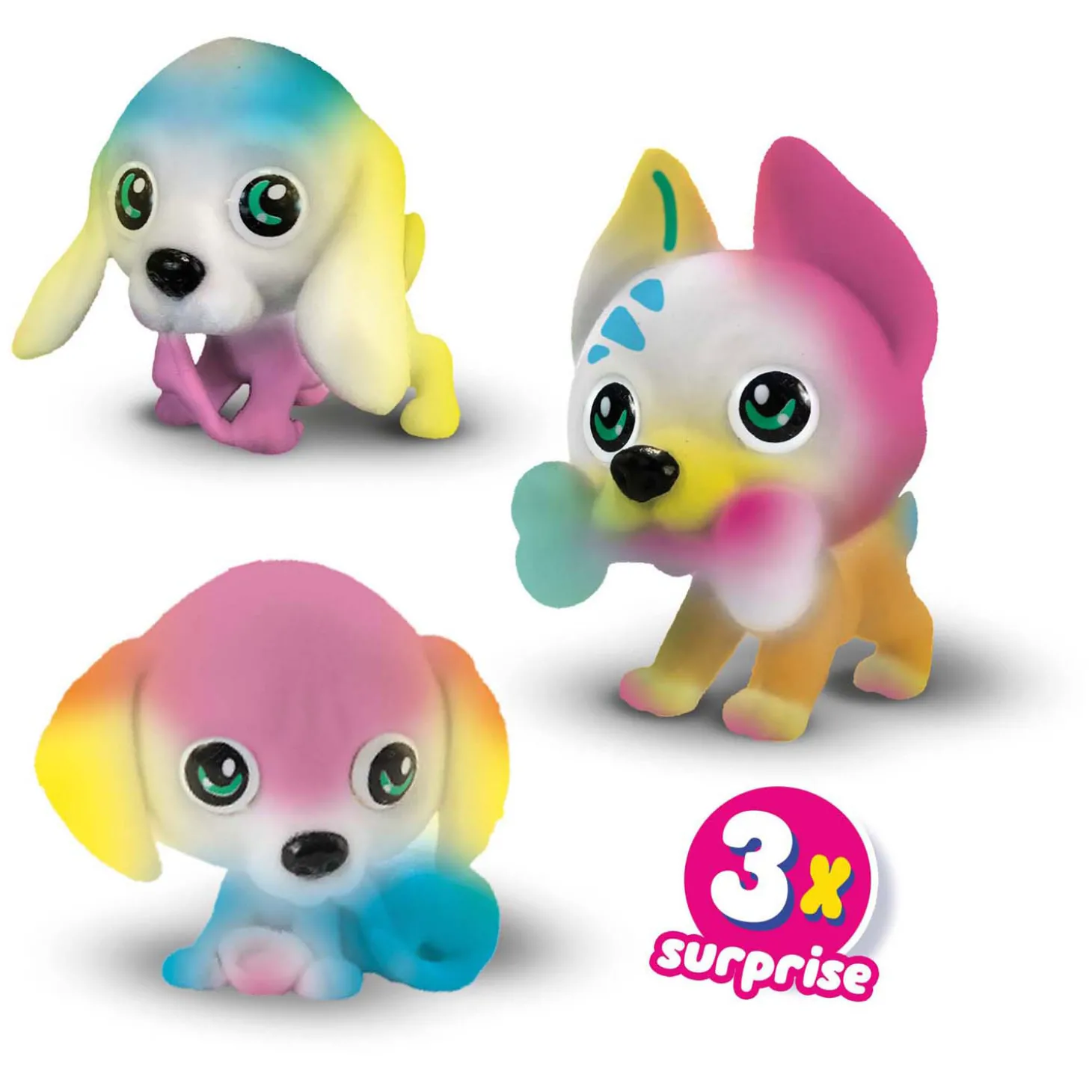 SES Blow Airbrush Pens - Puppy's Surprise, 3st.