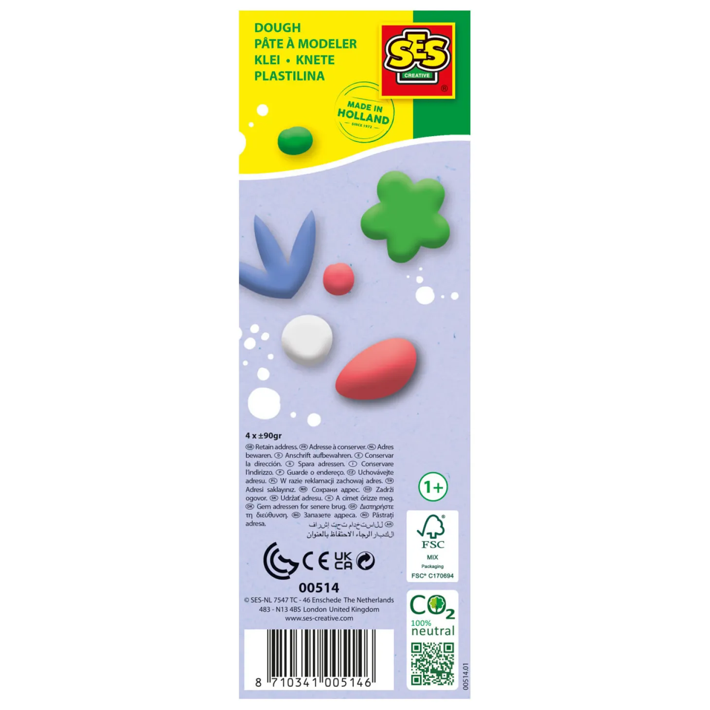 SES Feel Good Klei - Relax (4x90gr)