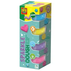 SES Feel Good Klei - Sparkle, 4x90gr