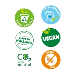 SES Fundo Klei - Wilde Dieren - 4 Kleipotjes