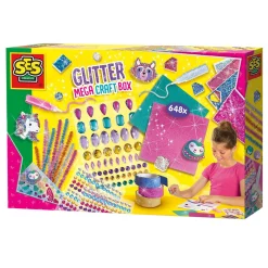 SES Glitter Mega Knutselbox