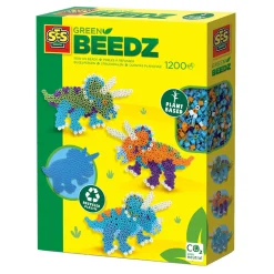 SES Green Beedz - Strijkkralenset Triceratops Dino