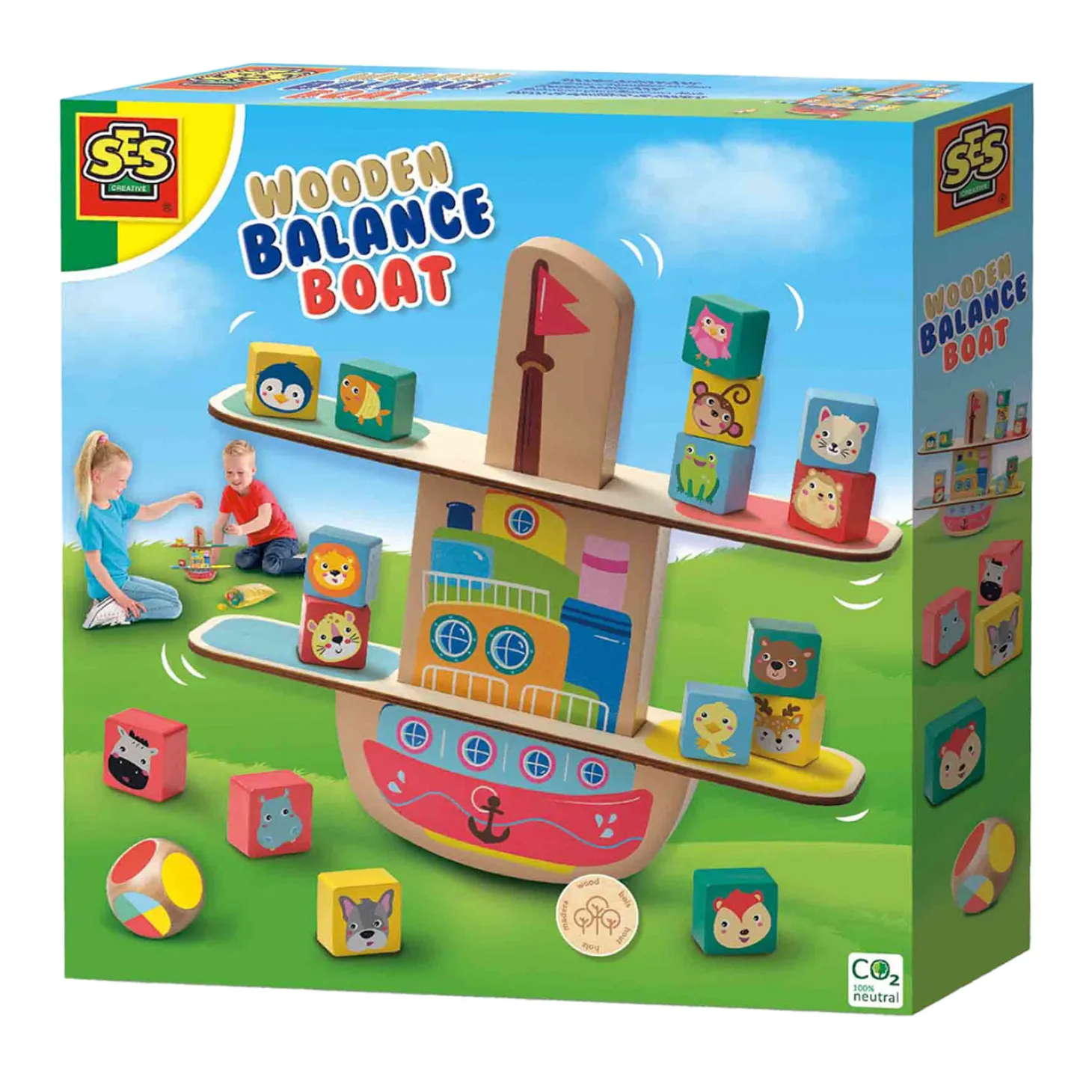 SES Houten Balans Boot