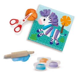 SES Klei Vormen Knippen - 3 Kleipotjes