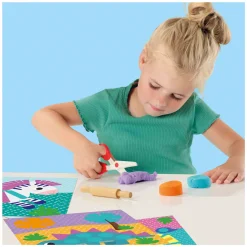 SES Klei Vormen Knippen - 3 Kleipotjes