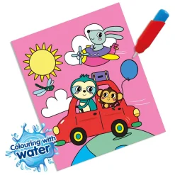 SES Kleuren met Water Kleurboek - Op Reis