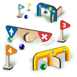 SES Knikker Golf - Houten Minigolf Parcours