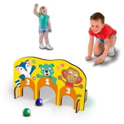 SES Knikkerspel - Houten Poortjes