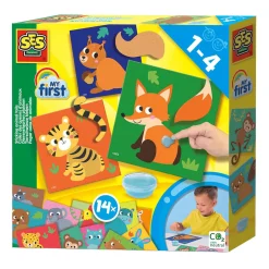 SES My First - Dierenstaarten Plakken