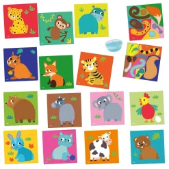 SES My First - Dierenstaarten Plakken